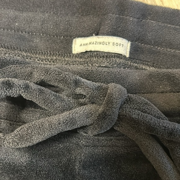 American Eagle Women’s Amazingly Soft Velour Drawstring Waist Jogger Pants/ Sz S - Picture 4 of 6
